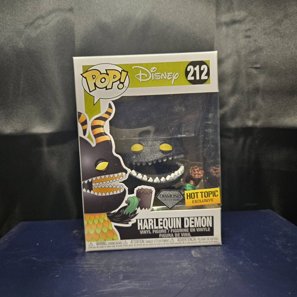 Nightmare Before Christmas Diamond Collection Harlequin Demon Funko POP